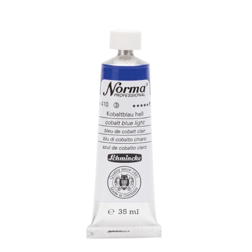Norma oil paint 35 ml, cobalt blue light (g.p. 1L= 391,42€)